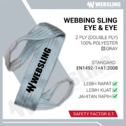 Webbing Sling Belt 4 Ton WEBSLING